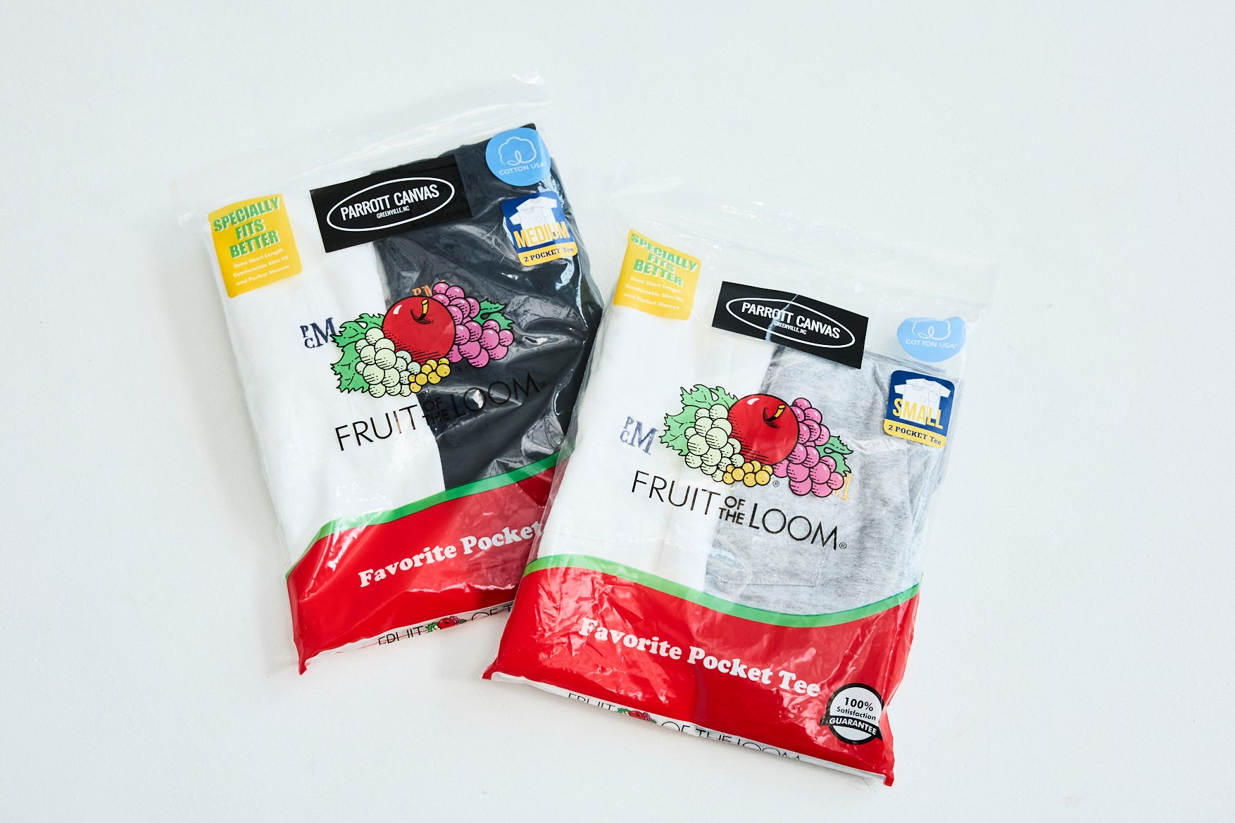 FRUIT OF THE LOOM / FAVORITE POCKET TEE (2PACK)