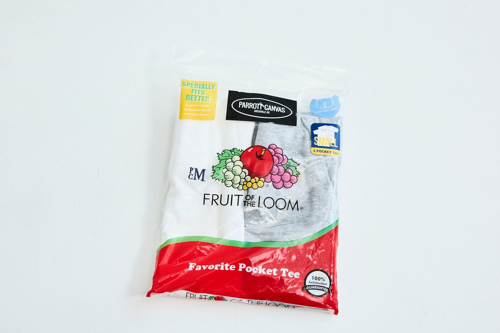 FRUIT OF THE LOOM / FAVORITE POCKET TEE (2PACK)