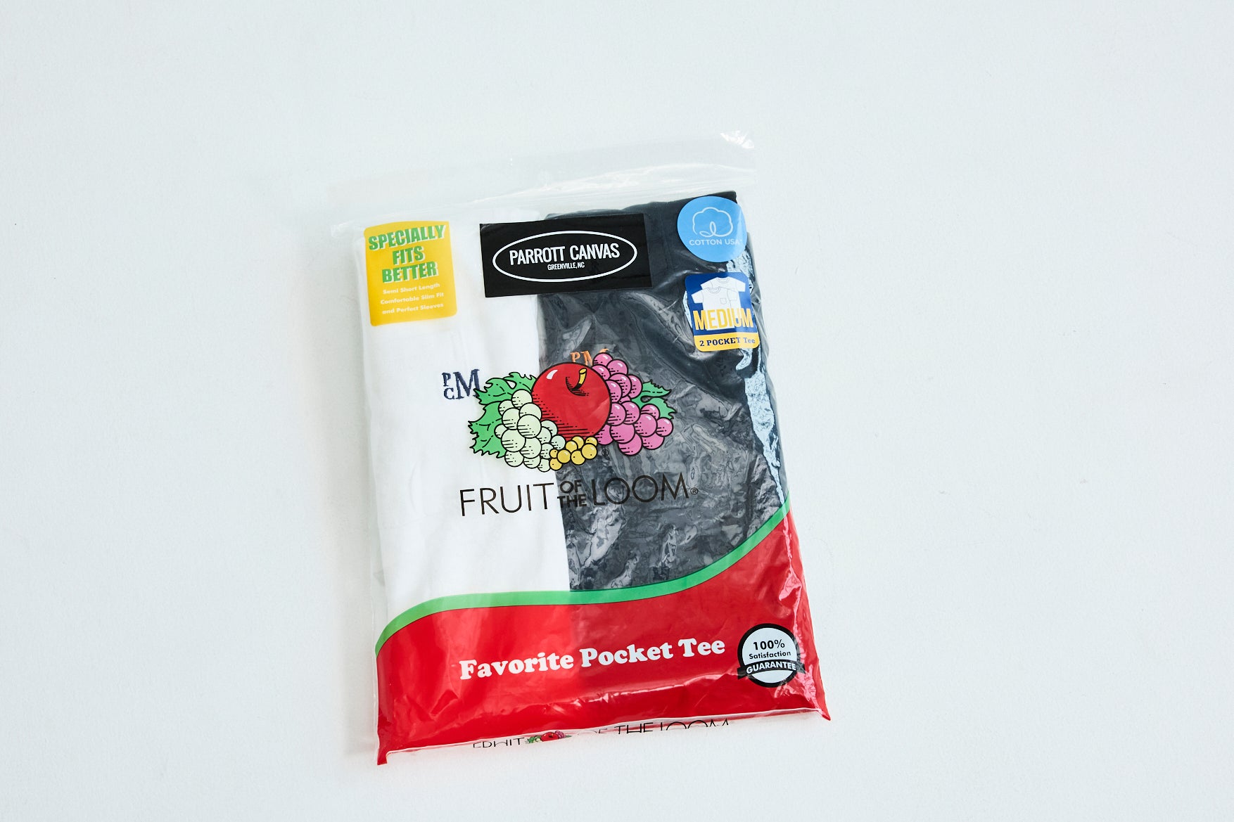 FRUIT OF THE LOOM / FAVORITE POCKET TEE (2PACK)