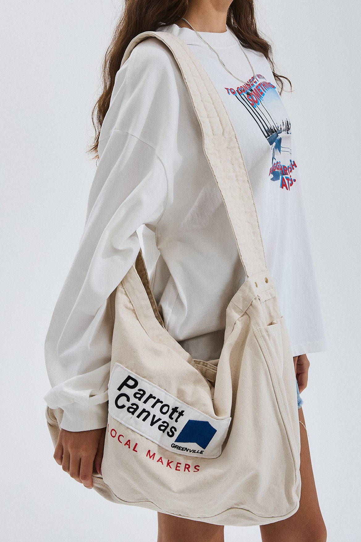 PARROTT CANVAS公式】Newspaper Bag