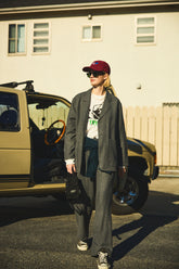 Relax Wool Wide Pants