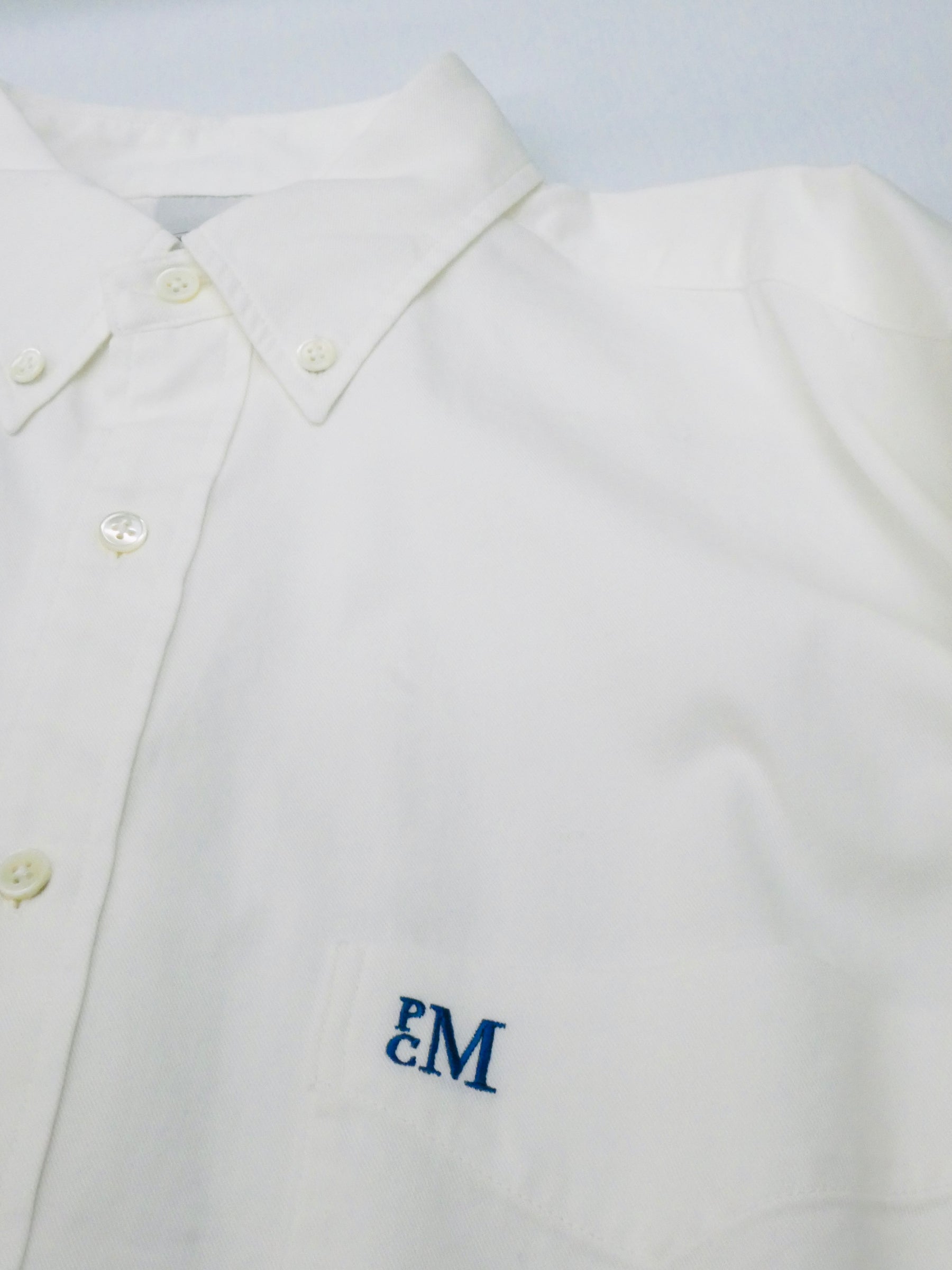 PCM BUTTON DOWN SHIRT-TWILL