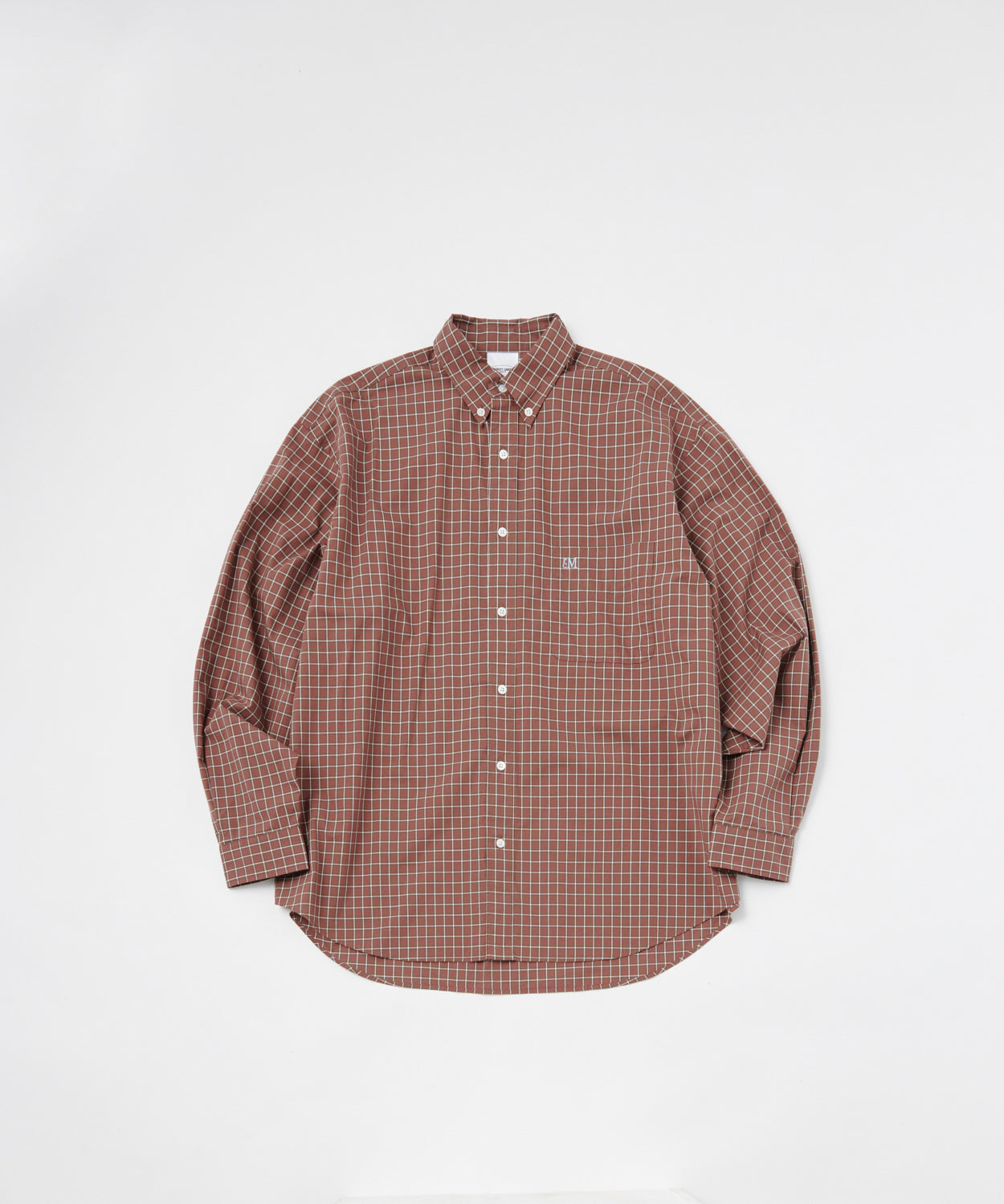 PCM BUTTON DOWN SHIRT-CHECK