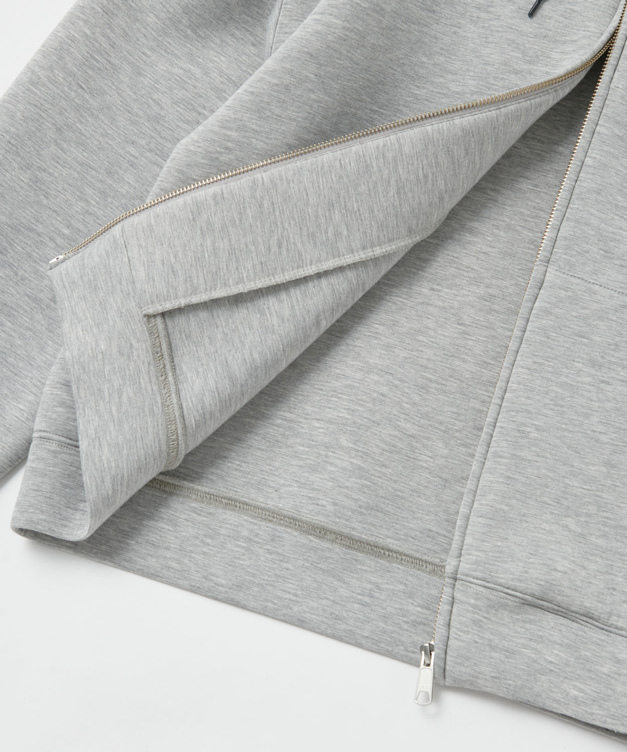 BIG HOODED ZIP PARKA