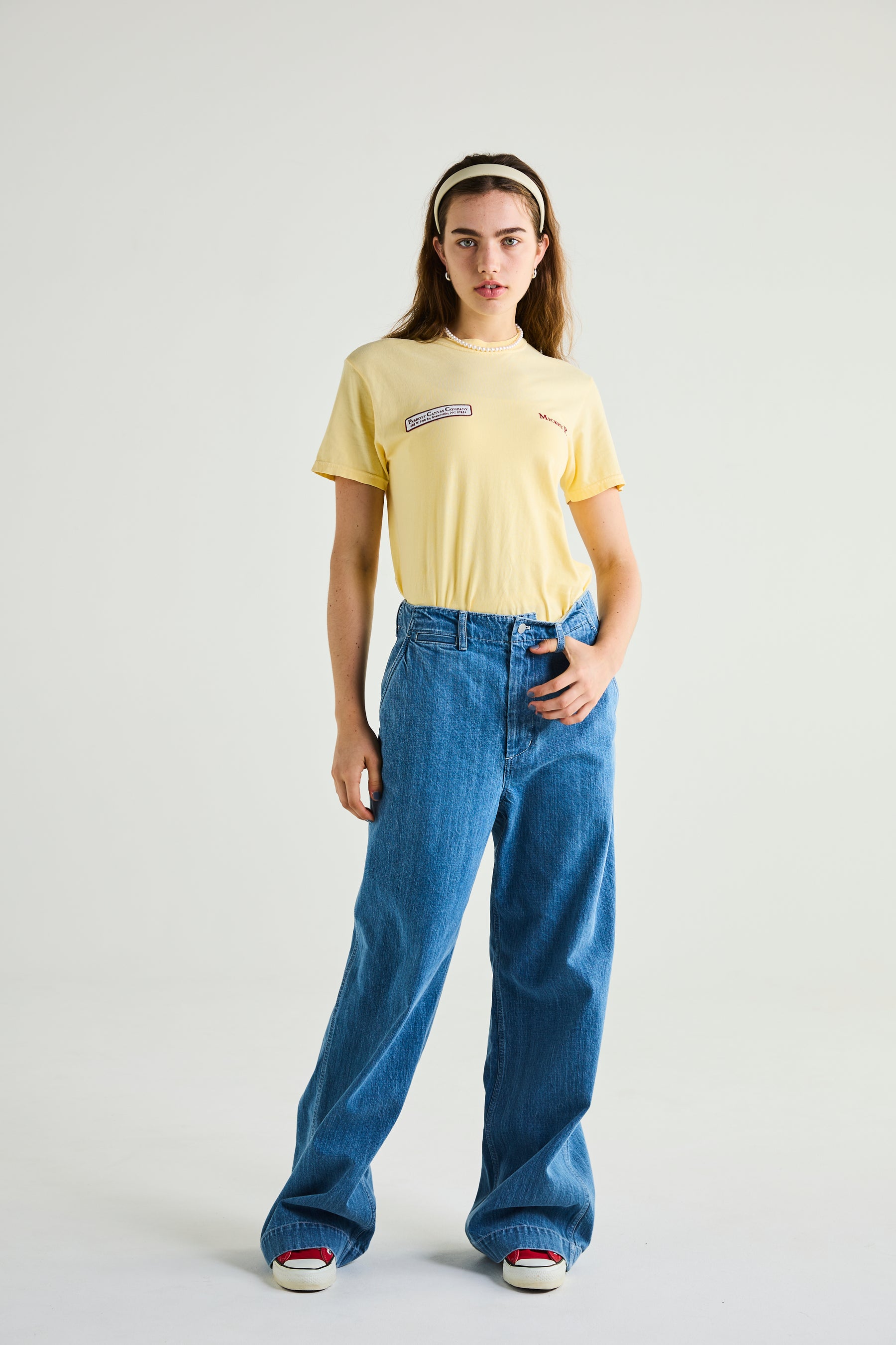 PC CLASSIC WAPPEN TEE/クラシックワッペンTシャツ