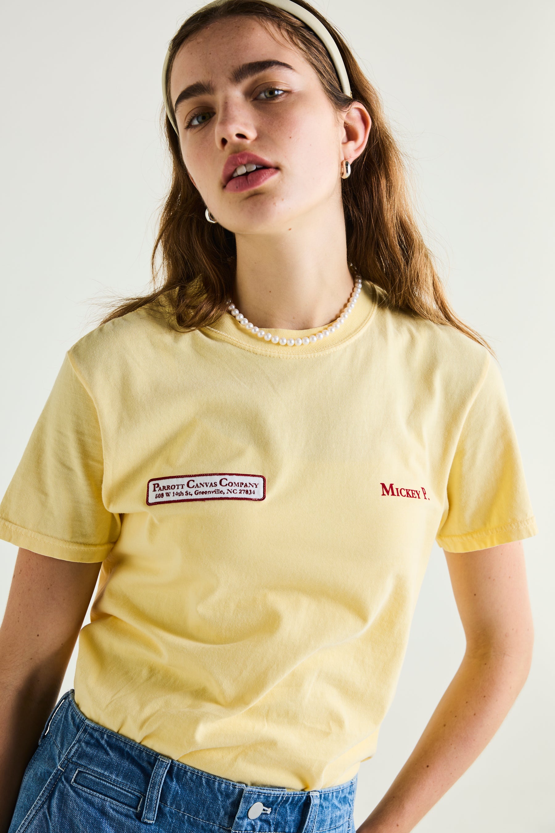 PC CLASSIC WAPPEN TEE/クラシックワッペンTシャツ