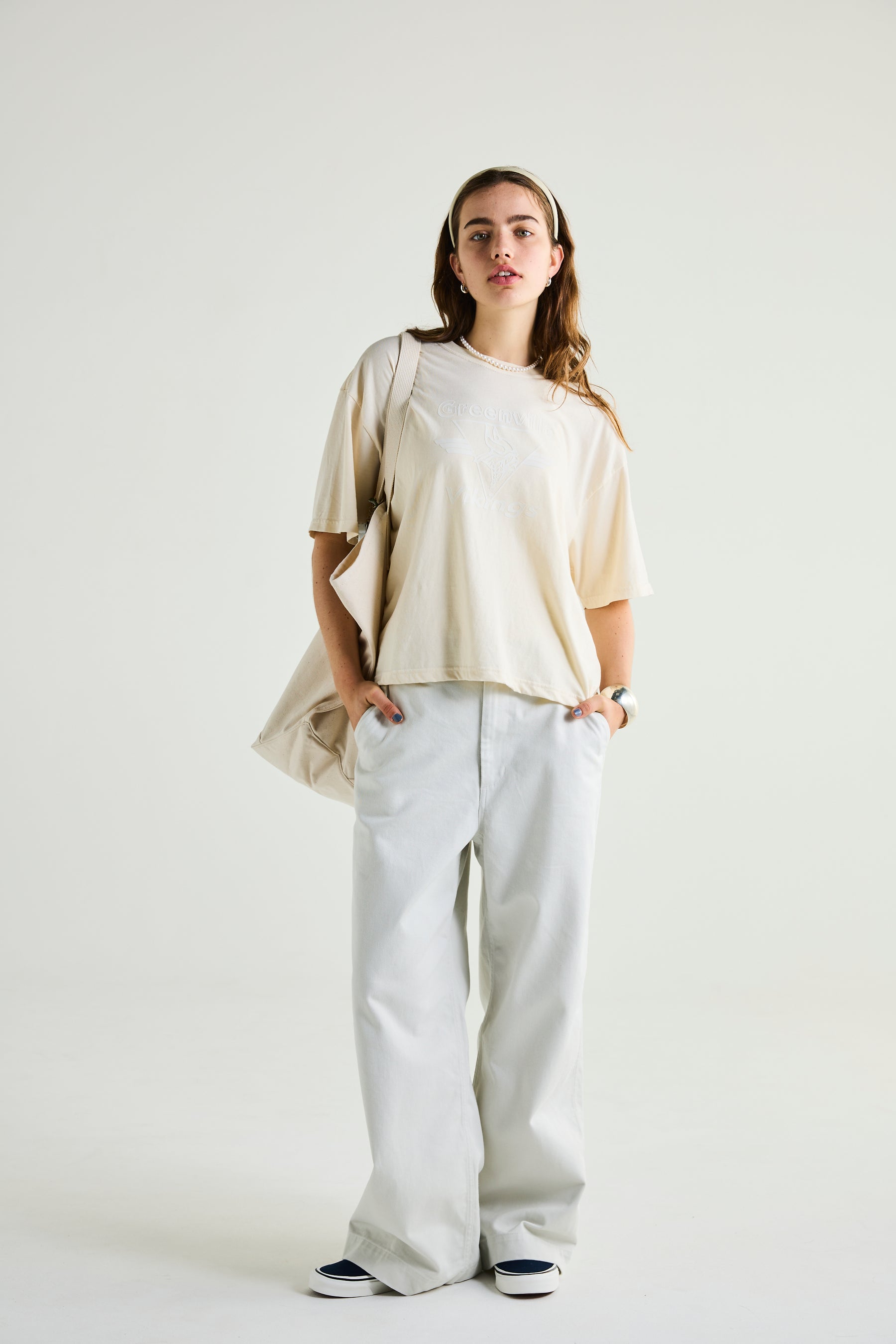 PC CLASSIC ART LOOSE TEE 'Vikings'/クラシックアートルーズTシャツ