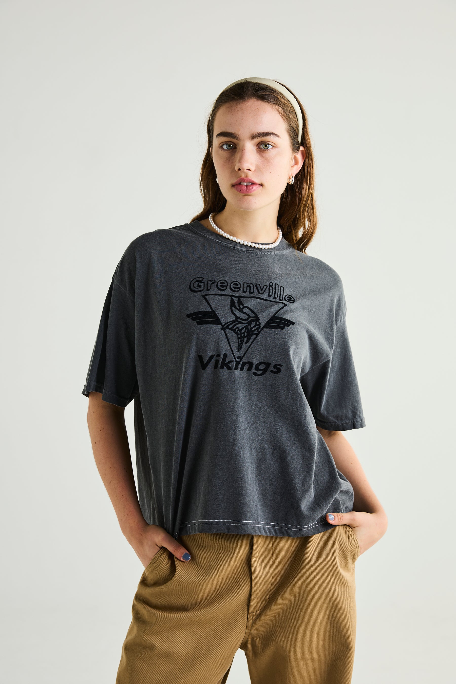 PC CLASSIC ART LOOSE TEE 'Vikings'/クラシックアートルーズTシャツ