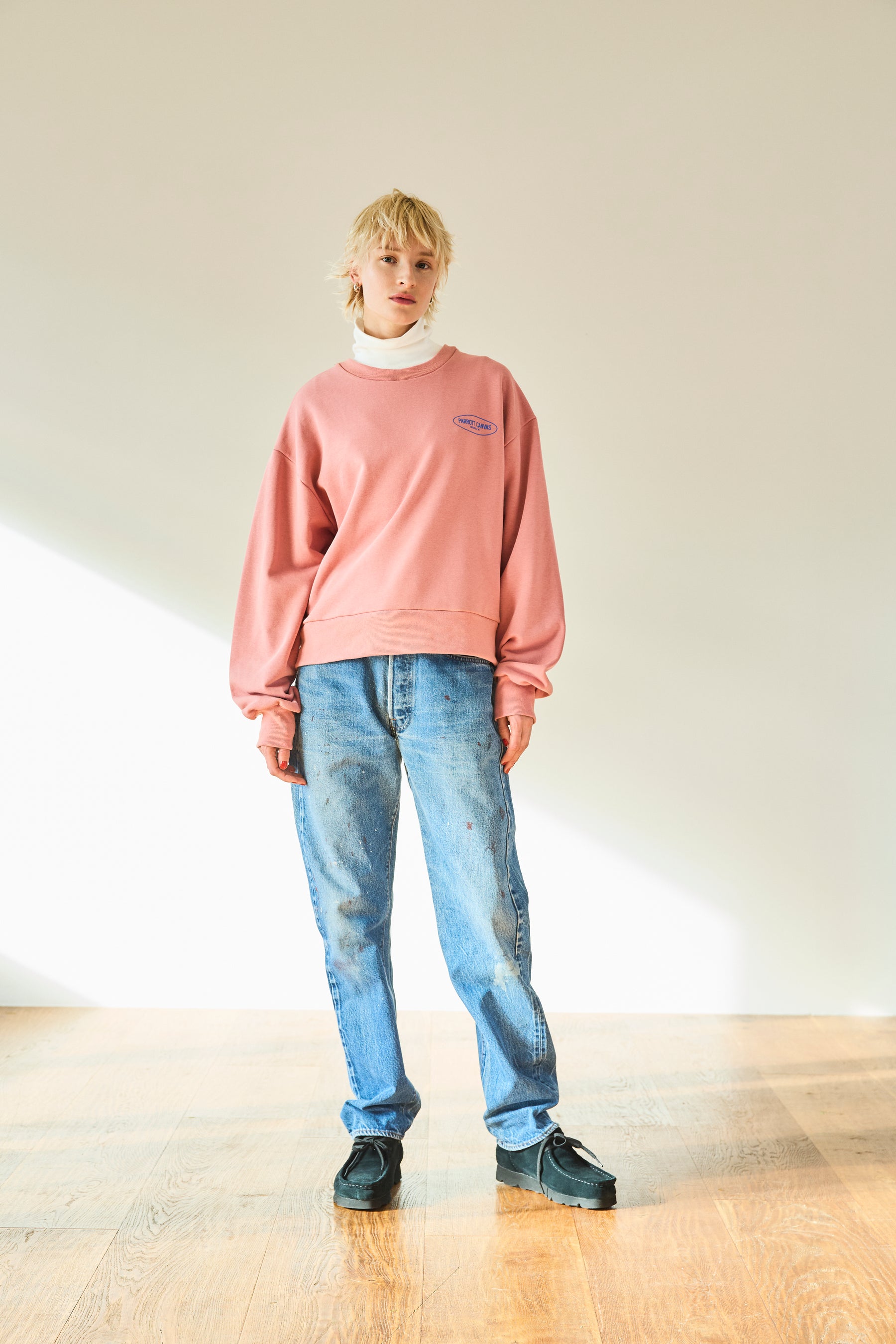 PC MAP LOGO CREW SWEAT