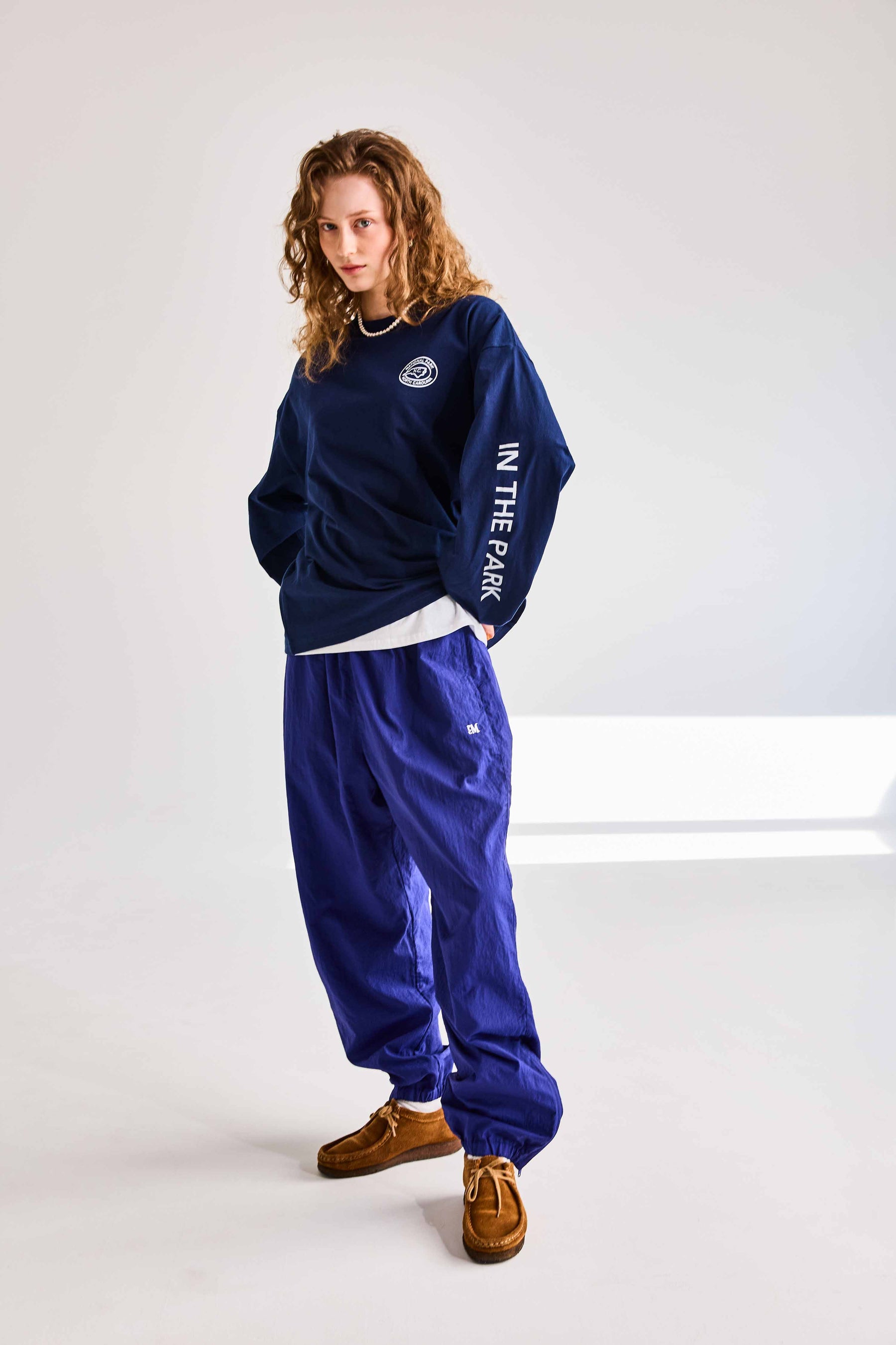 PCM NYLON EASY PANTS