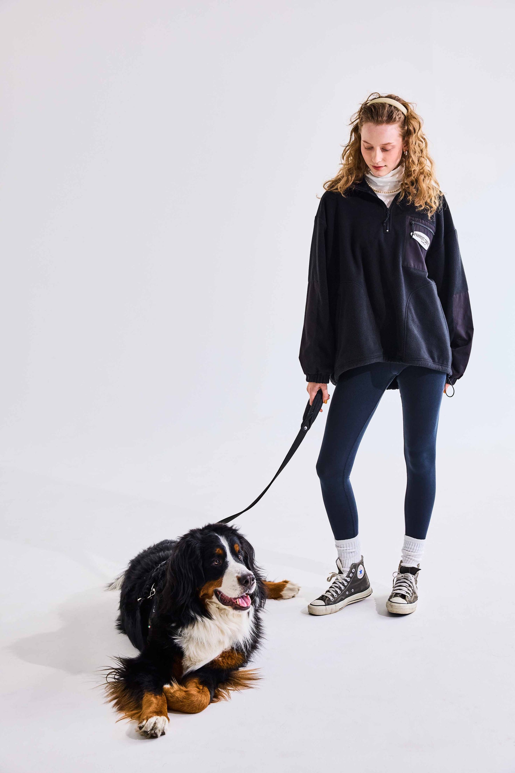 FLEECE HALF ZIP PULLOVER