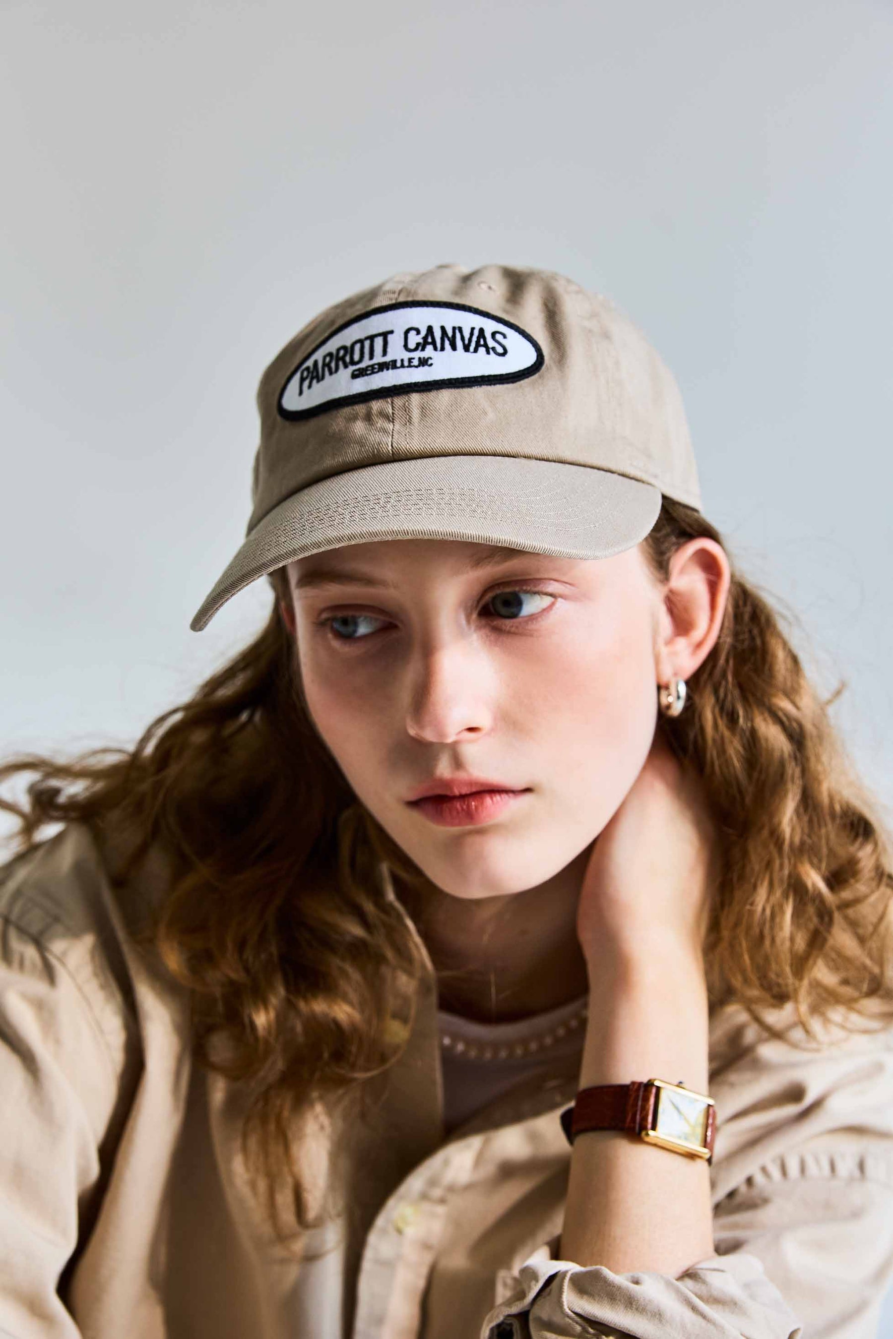 PARROTT CANVAS LOGO CAP