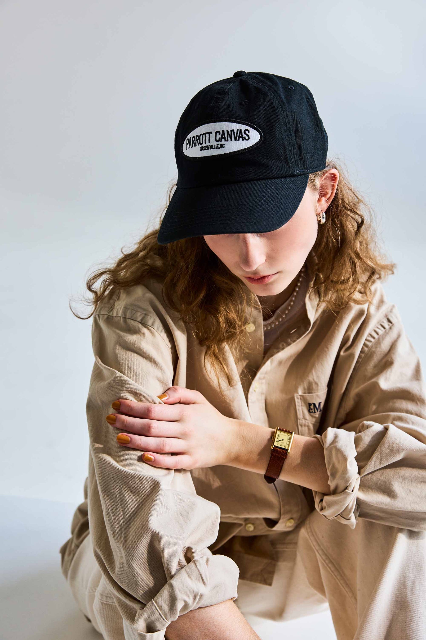 PARROTT CANVAS LOGO CAP