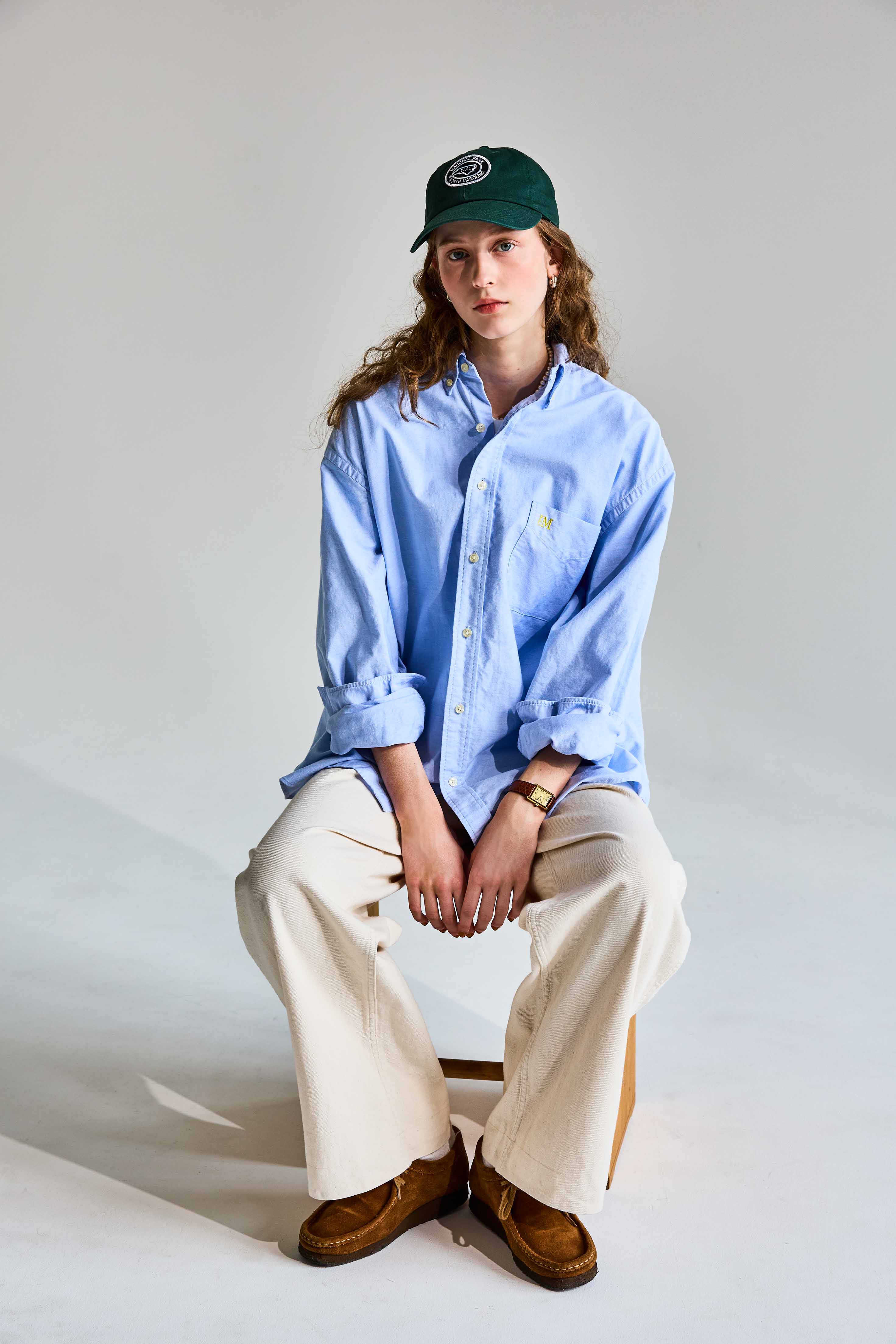 PCM BUTTON DOWN SHIRT-OXFORD