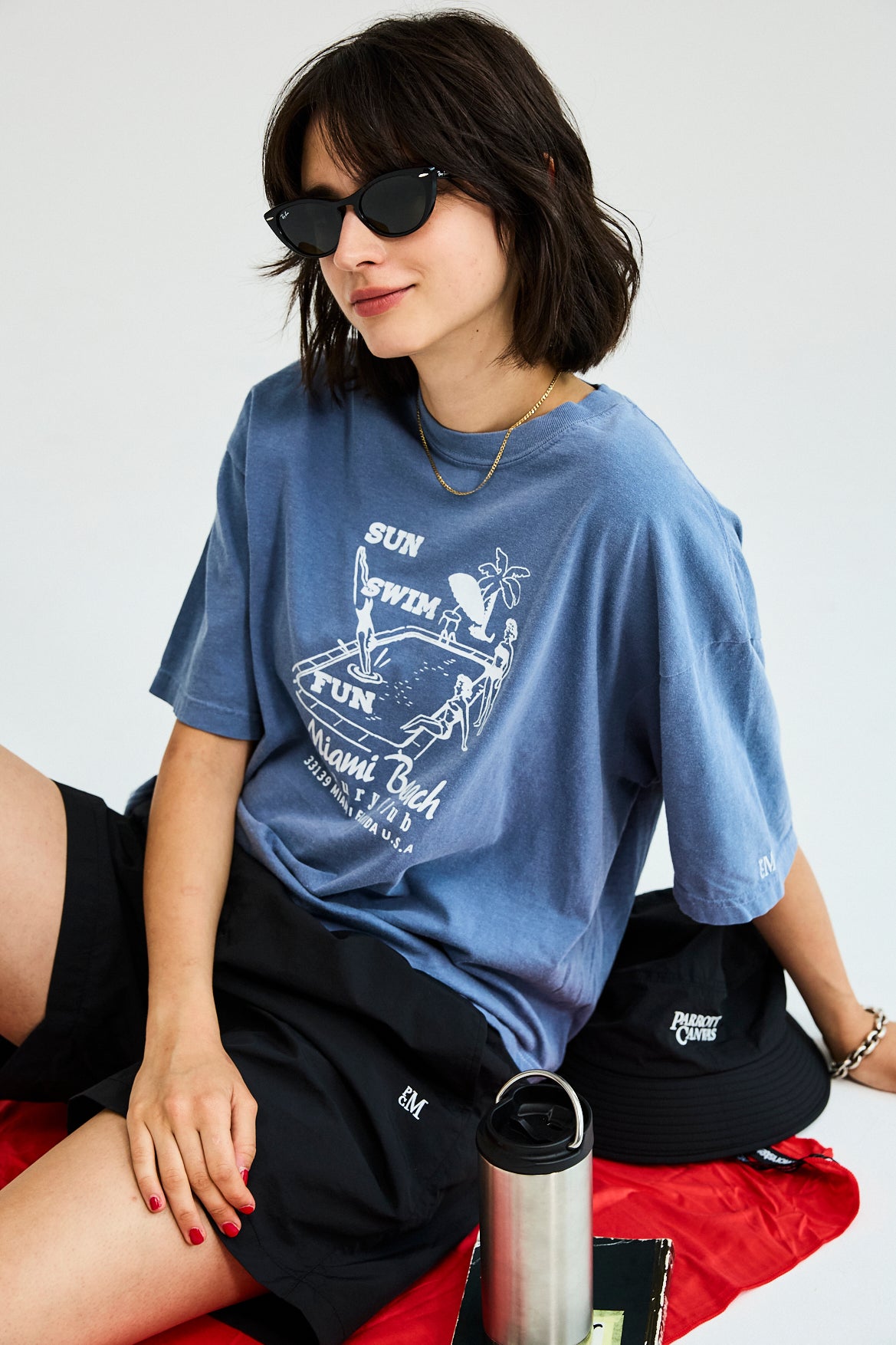 tシャツ POOLSIDE S/S T-SHIRT レディース POOLSIDE S/S T-SHIRT