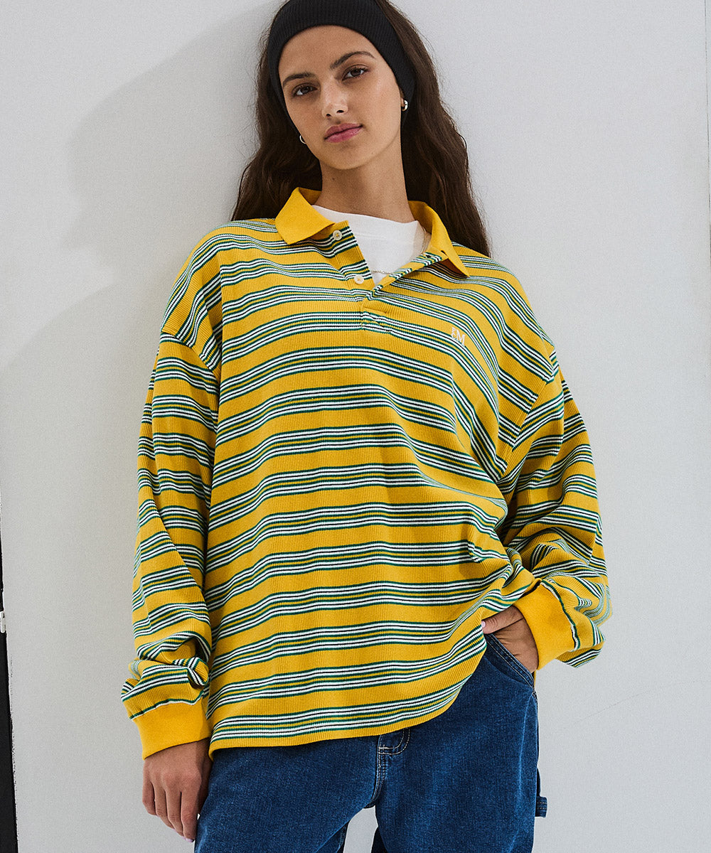 PCM Multi Border Polo Shirts