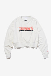Cropped Sweat Crew Neck